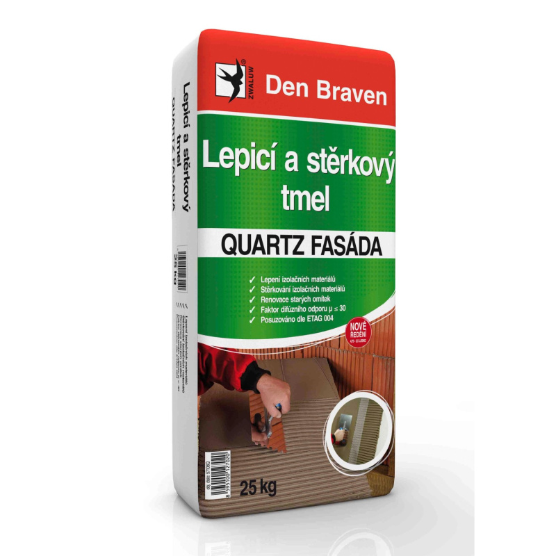Den Braven Lepicí a stěrkový tmel QUARTZ FASÁDA