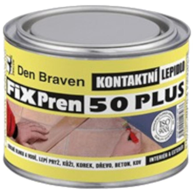 Den Braven Fixpren UNI 50 Plus Typ: plechovka, Barva: žlutá, Balení: 350 g