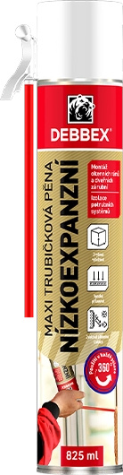 Pěna montážní nízkoexpanzní Den Braven Maxi 500 ml