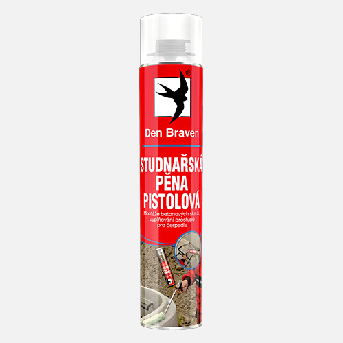 Pěna studnářská Den Braven pistolová 750 ml