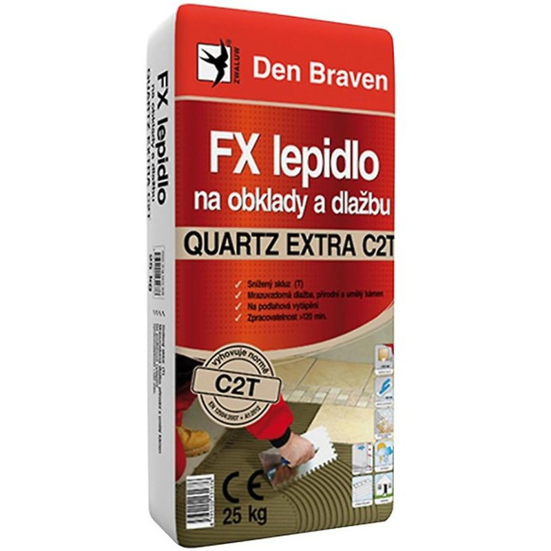 Den Braven FX lepidlo na obklady a dlažbu QUARTZ EXTRA C2T