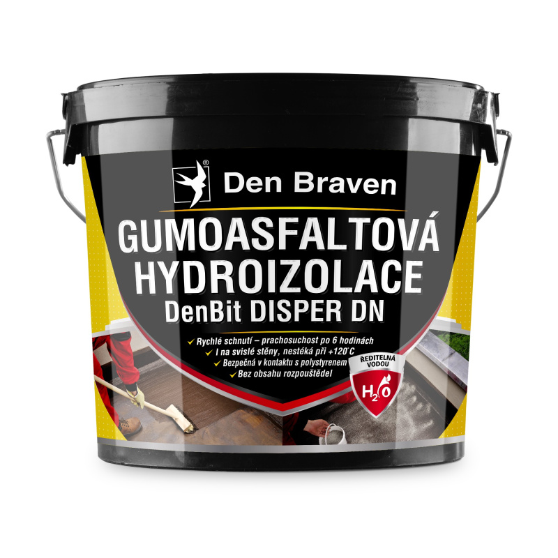 Hydroizolace asfaltová DenBit Disper DN 5 kg