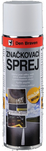 Značkovací sprej, 500 ml, reflexní oranžová - TP00006