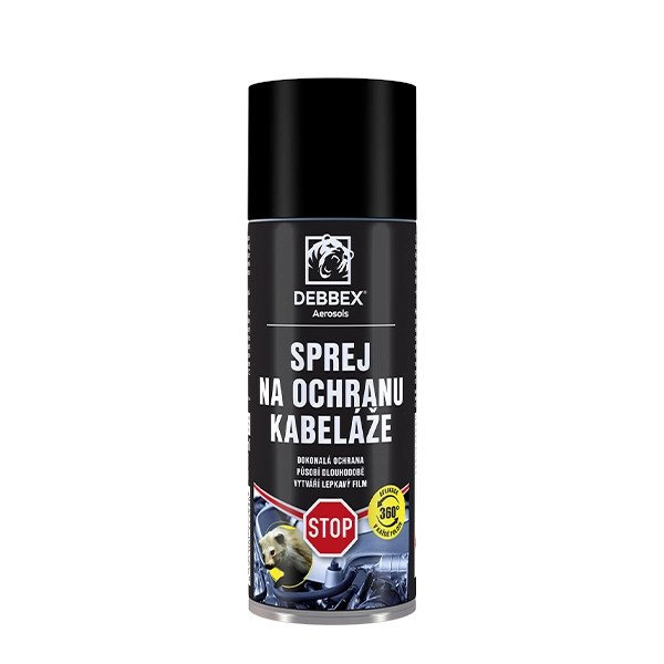 Odpuzovač hlodavců a kun - Sprej na ochranu kabeláže - D30110