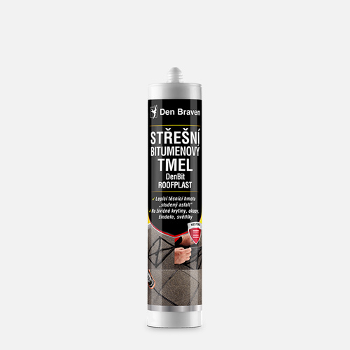 Den Braven Střešní bitumenový tmel DenBit Roofplast
