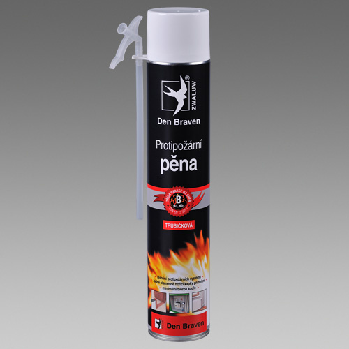 Den Braven Protipožární pěna 750 ml červená Typ: trubičková, Balení (ml): 750 ml