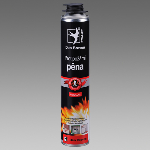Den Braven Protipožární pěna 750 ml červená Typ: pistolová, Balení (ml): 750 ml