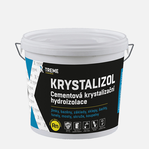 Den Braven Cementová krystalizační hydroizolace Krystalizol Typ: kbelík, Barva: šedá, v balení: 5  kg
