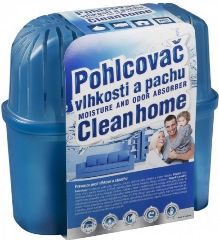 Den Braven Pohlcovač vlhkosti a pachu CLEANHOME v balení: 650 g