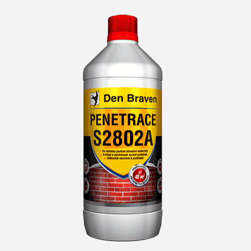 Den Braven S2802A Penetrace stavebních podkladů Typ: kanystr, Barva: bílá, Balení (ml): 3 l