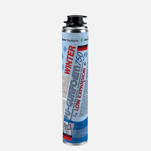 Den Braven Nízkoexpanzní pěna WINTER Typ: pistolová, Barva: zelená, Balení (ml): 750 ml