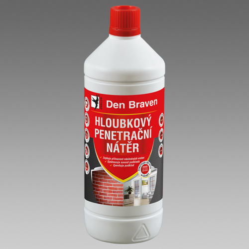 Den Braven Hloubkový penetrační nátěr Barva: bílá, Balení (ml): 5 l