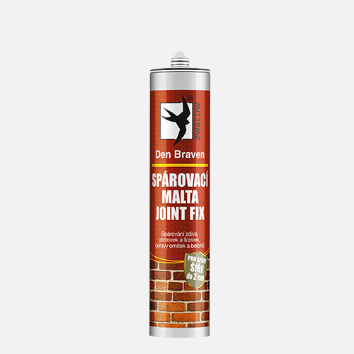 Den Braven Spárovací malta JOINT FIX Typ: kartuše, Barva: šedá, Balení (ml): 310 ml