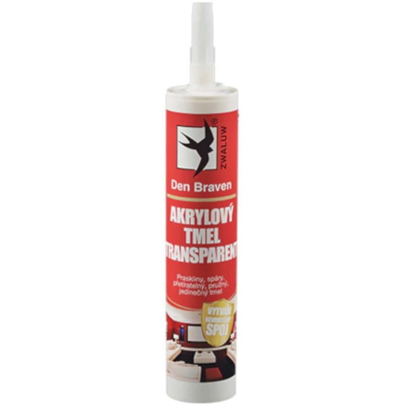 DEN BRAVEN akrylový tmel transparent 280 ml