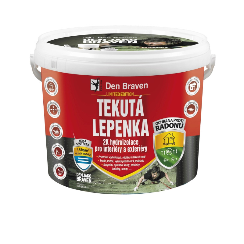 Den Braven Tekutá lepenka v balení: 21 kg