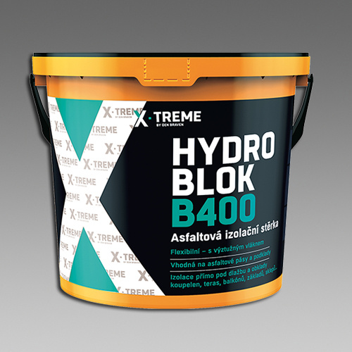 Den Braven Asfaltová izolační stěrka HYDRO BLOK B400 v balení: 10 kg