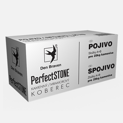 Den Braven PerfectSTONE Pojivo pro kamenný / mramorový koberec Typ: sada kbelíků v krabici, v balení: 4,08 kg