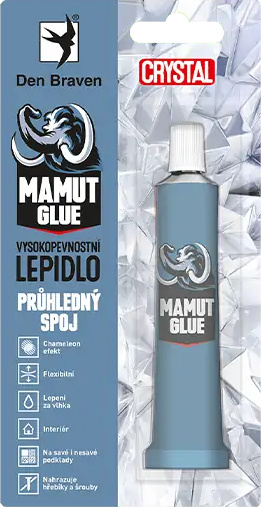 Lepidlo Den Braven MAMUT GLUE Crystal transparentní 25 ml