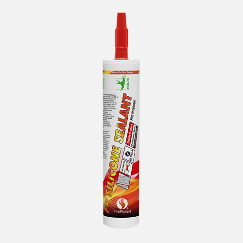 Den Braven Silikonový protipožární tmel 280ml Barva: šedá