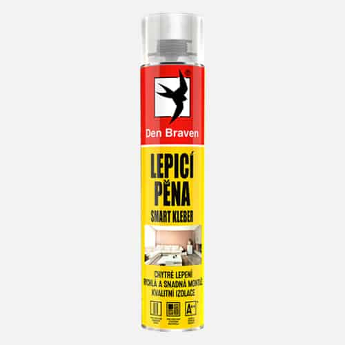 Den Braven SMART KLEBER Typ: pistolová, Barva: žlutá, Balení (ml): 750 ml