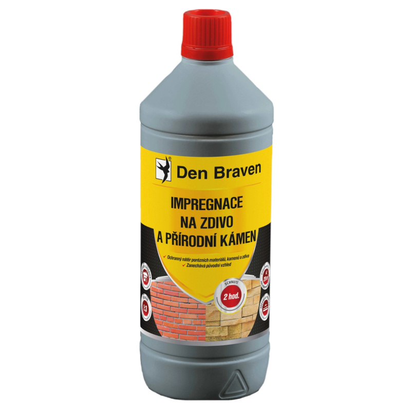 Den Braven Impregnace na zdivo a přírodní kámen Barva: Transparentní, Balení (ml): 1 l