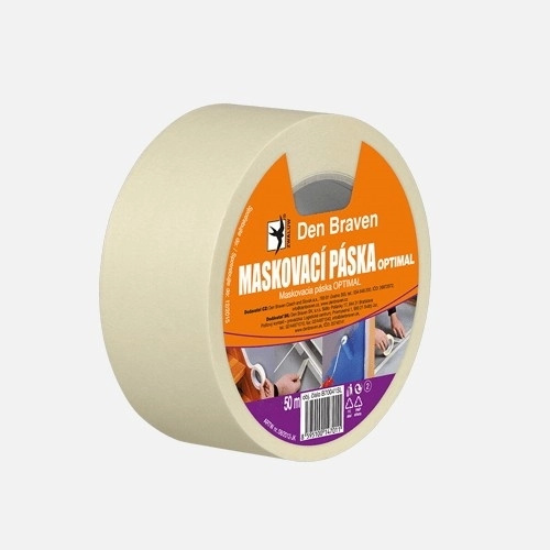 Den Braven Maskovací páska OPTIMAL Šířka: 50 (mm), Délka: 50 (m)