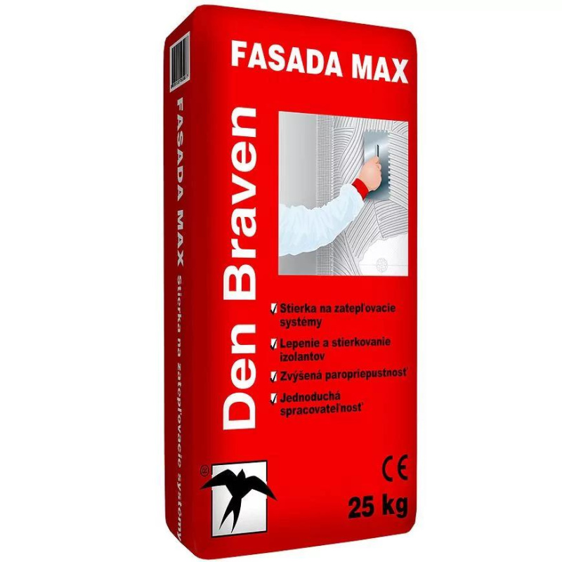 Lep. a stěrkový tmel FASADA MAX 25KG