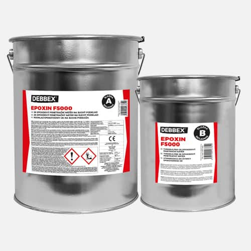 Den Braven EPOXIN F5000 5+1 kg Typ: sada plechovek, Barva: okenní šedá