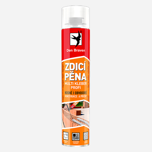 Den Braven Zdicí pěna MULTI KLEBER PROFI šedá