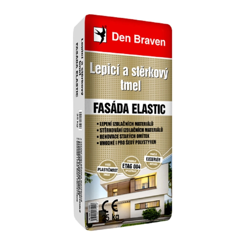 Den Braven Lepicí a stěrkový tmel FASÁDA ELASTIC