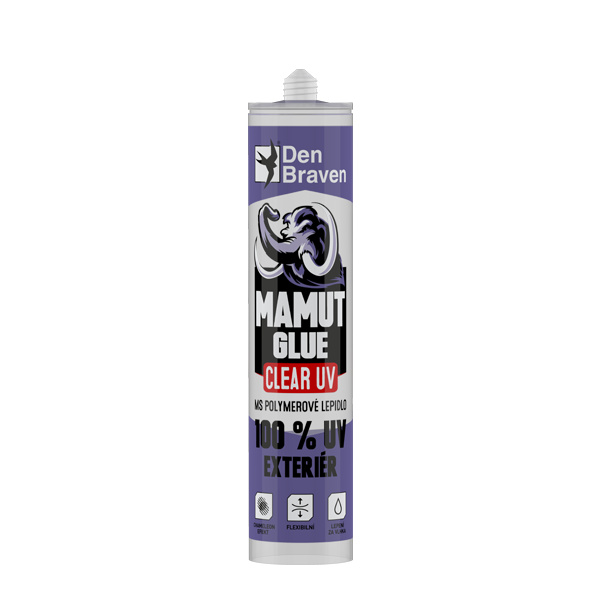DEN BRAVEN Mamut Glue Clear UV 290 ml