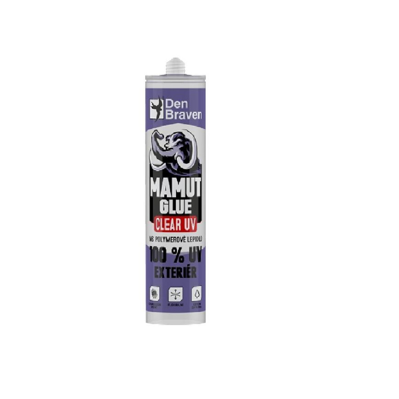 DEN BRAVEN Mamut Glue Clear UV 290 ml
