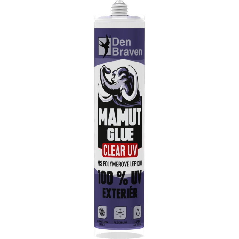 DEN BRAVEN Mamut Glue Clear UV 290 ml