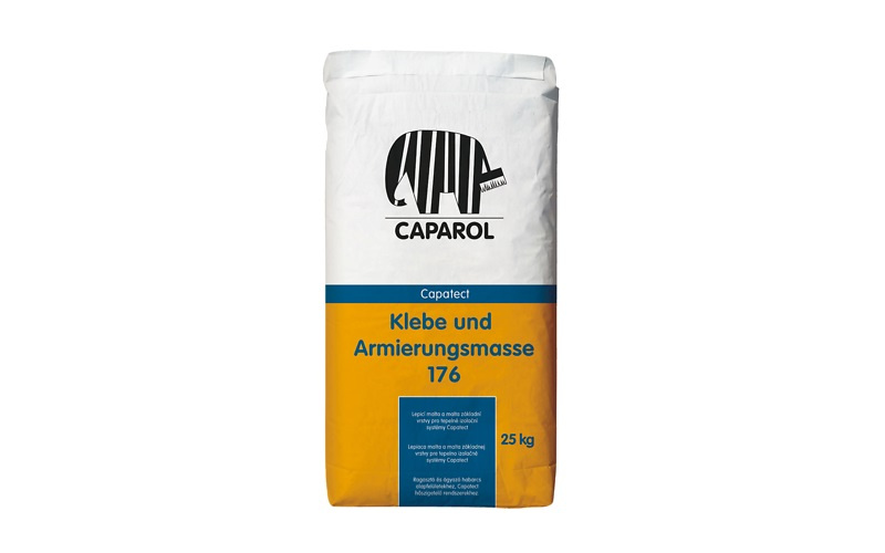 Tmel fasádní Caparol Klebe und Armierungsmasse 176 šedá 25 kg
