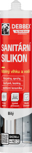 Debbex Sanitární silikon 280ml bílý