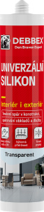 Debbex Univerzální silikon 280ml tran