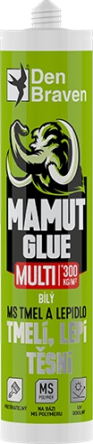 Lepidlo Den Braven MAMUT GLUE Multi bílý 290 ml