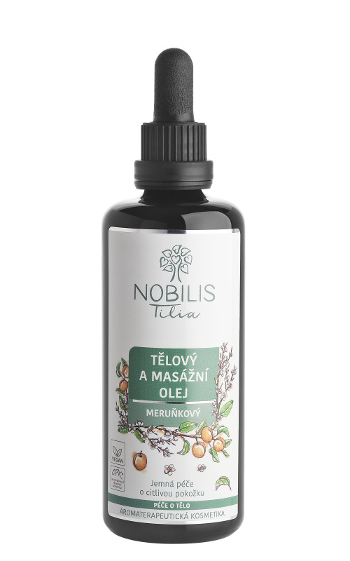 NOBILIS TILIA Tělový a masážní olej Meruňkový 100 ml