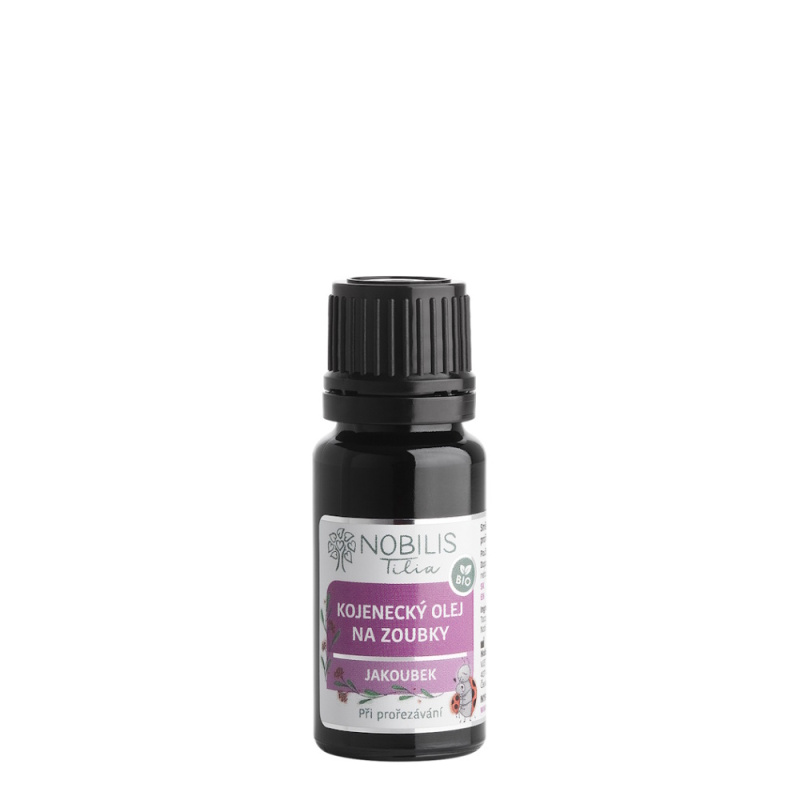 Nobilis Tilia Kojenecký olej na zoubky Jakoubek, 10ml Varianta: 10 ml