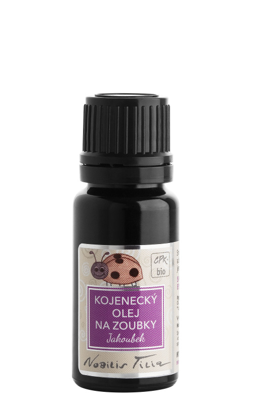 Nobilis Tilia Kojenecký olej na zoubky Jakoubek, 10ml Varianta: 10 ml