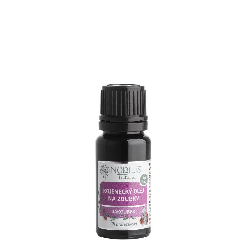 Nobilis Tilia Kojenecký olej na zoubky Jakoubek, 10ml Varianta: 10 ml