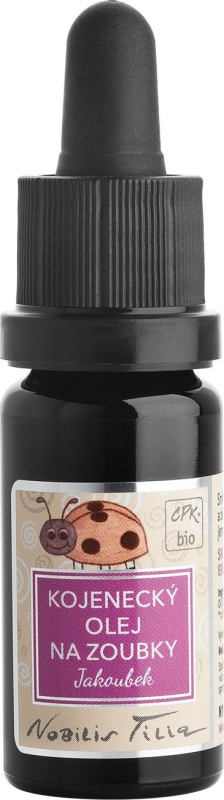 Nobilis Tilia Kojenecký olej na zoubky Jakoubek, 10ml Varianta: 10 ml
