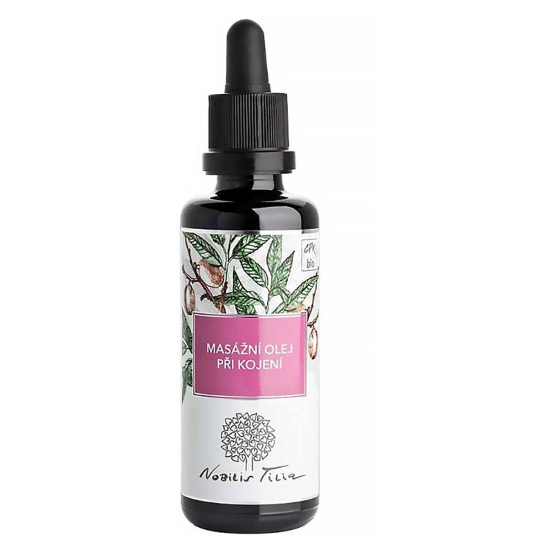 Nobilis Tilia Masážní olej při kojení: 50 ml