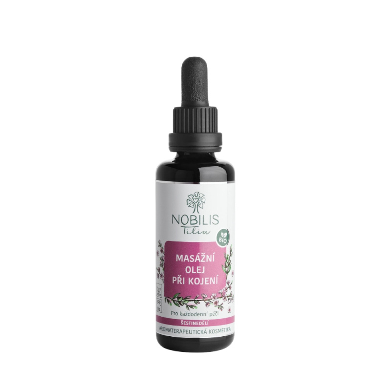 Nobilis Tilia Masážní olej při kojení: 50 ml
