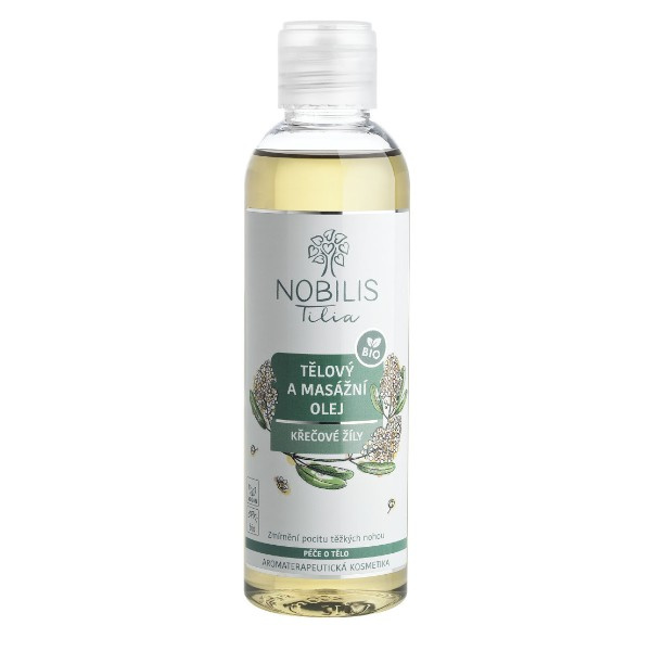 Nobilis Tilia Tělový a masážní olej Křečové žíly varianta: 200 ml