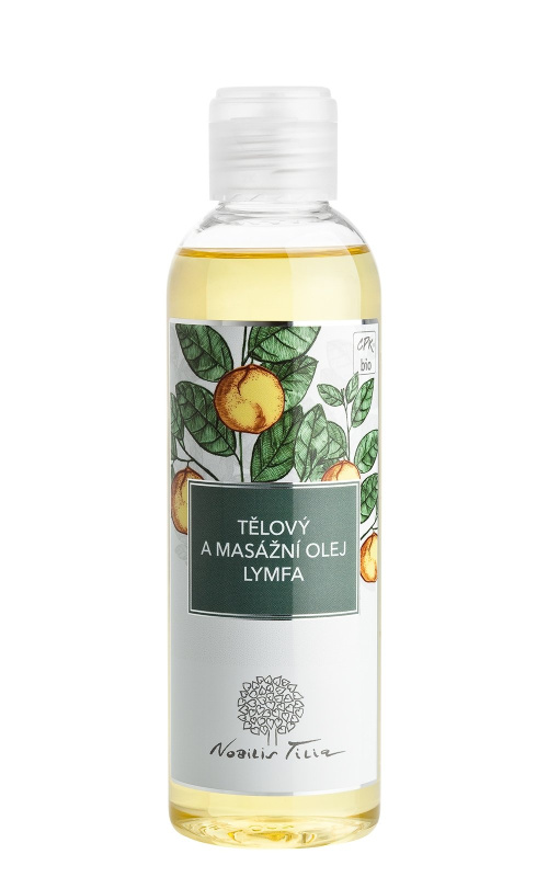 Nobilis Tilia Tělový a masážní olej Lymfa: 200 ml