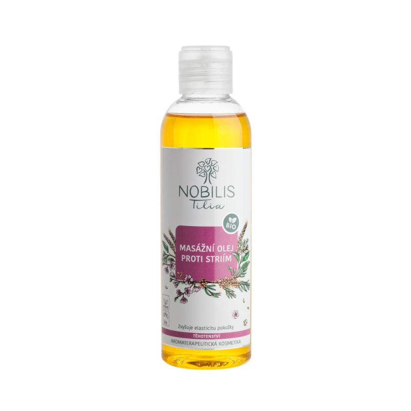 Nobilis Tilia Masážní olej proti striím Varianta: 200 ml