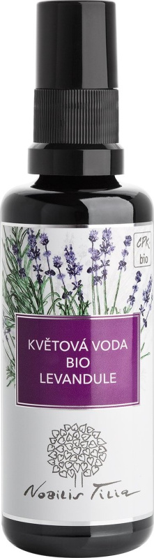 Nobilis Tilia Květová voda BIO Levandule Varianta: 50 ml sklo
