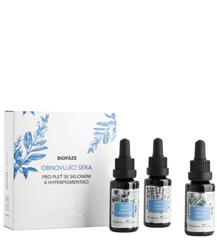 Nobilis Tilia Biofáze Obnovující séra Šalvěj, 3x20 ml