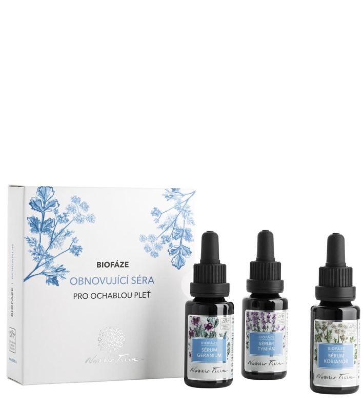 Nobilis Tilia Biofáze Obnovující séra Koriandr, 3x20 ml